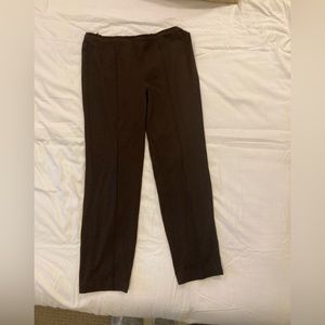 Chocolate brown slacks